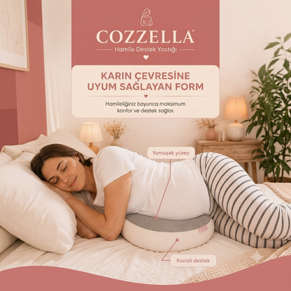 Ergonomik Ayarlanabilir Hamile Destek Yastığı